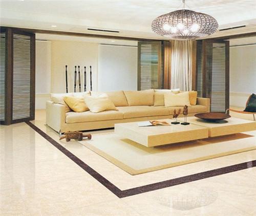 客厅地板瓷砖铺贴方法